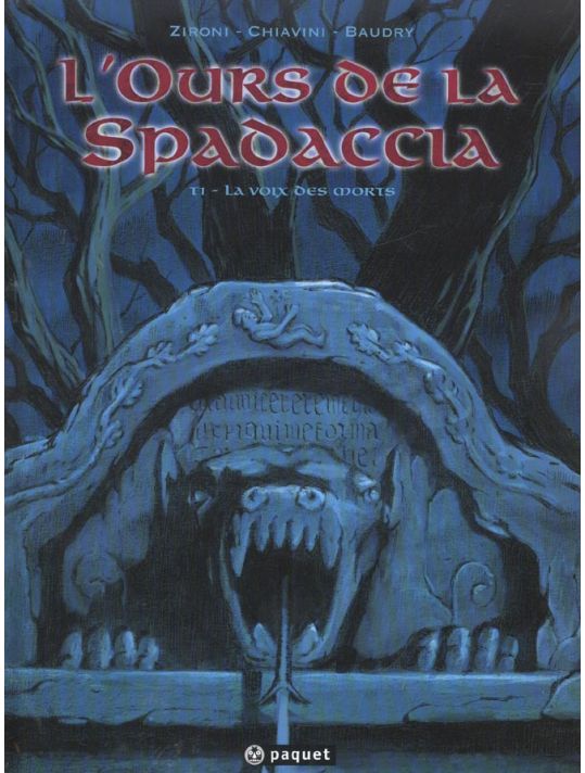 L'ours de la spadaccia tome 1 - La voix des morts main product photo