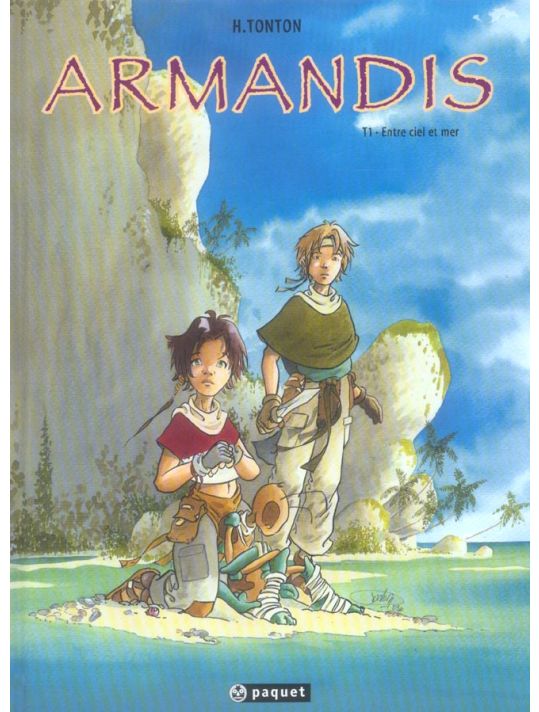 armandis tome 1 - entre ciel et mer main product photo