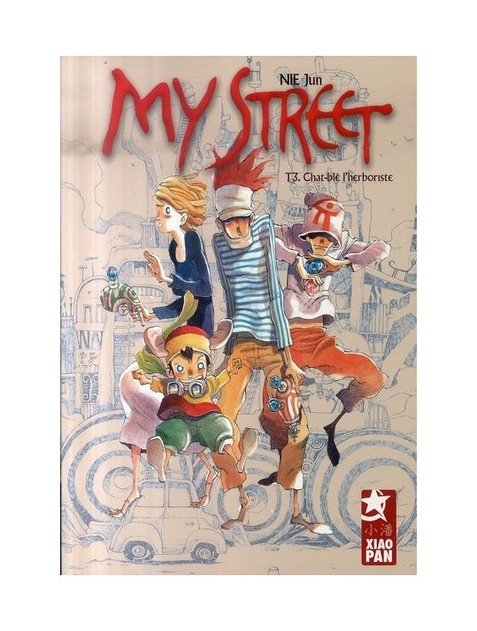 my street tome 3 - chat-blé l'herboriste main product photo