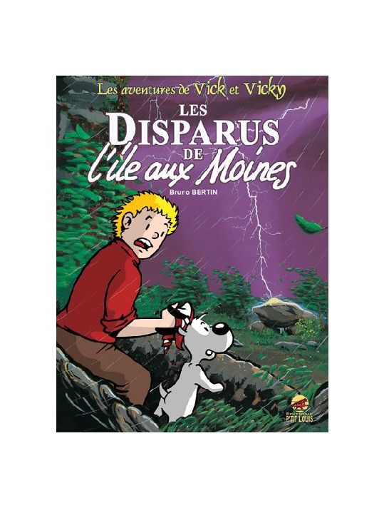 les aventures de vick et vicky tome 3 - les disparus de l'île aux moines main product photo