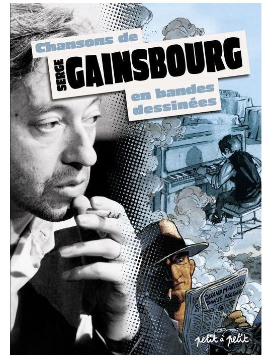 chansons de ; gainsbourg en bandes dessinées main product photo