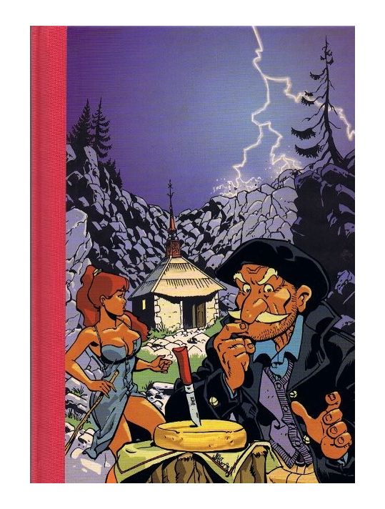 Tirage de luxe Fanfoué des Pnottas tome 1 - Le reblochon qui tue main product photo