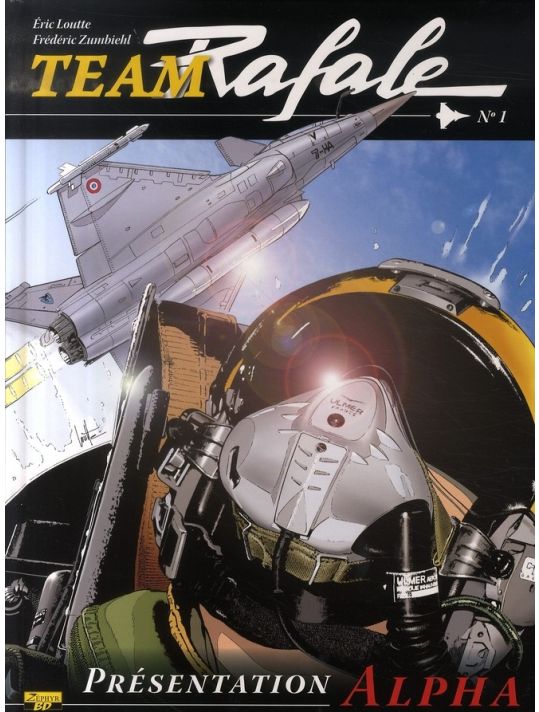 team rafale tome 1 - présentation alpha main product photo