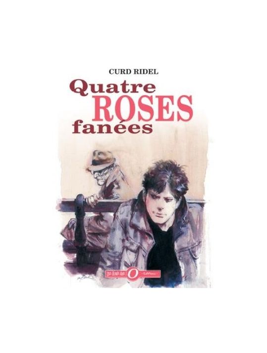 quatre roses fanées main product photo