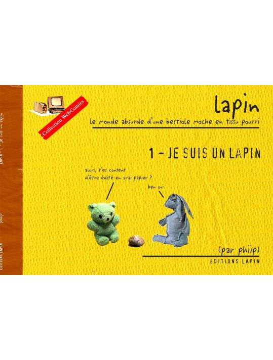 lapin tome 1 - je suis un lapin main product photo