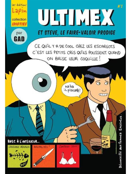 Ultimex et Steve, le faire-valoir prodige main product photo