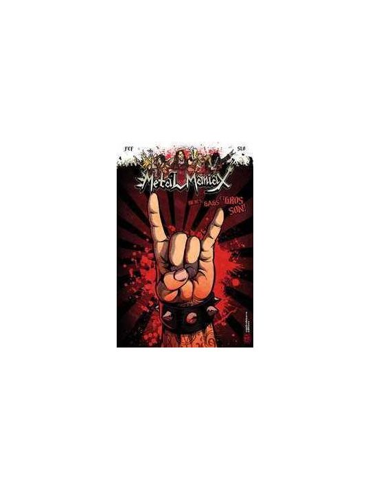 metalmaniax tome 1 - bières, gags & gros son! main product photo