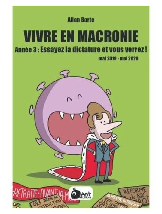 Vivre en Macronie tome 3 main product photo