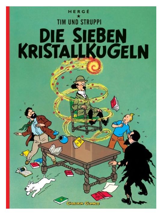 Tim und Struppi tome 13 - die sieben kristalllkugeln main product photo