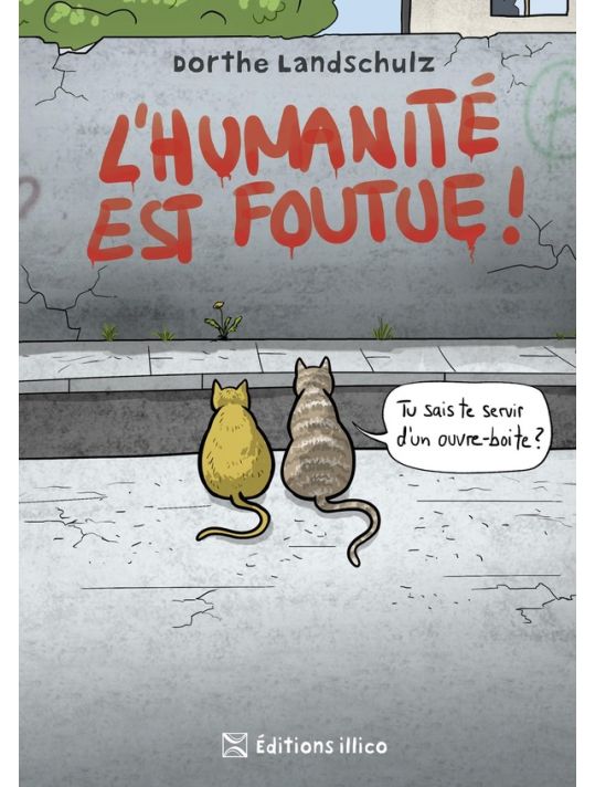 L'humanité est foutue main product photo