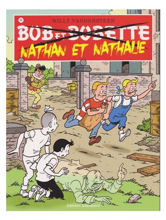 Bob et Bobette (3e série rouge) tome 331 - Nathan et Nathalie main product photo