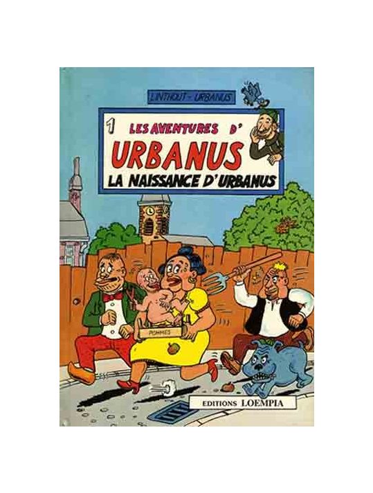 Urbanus (Les aventures d') tome 1 - La Naissance d'Urbanus (éd. 1987) main product photo