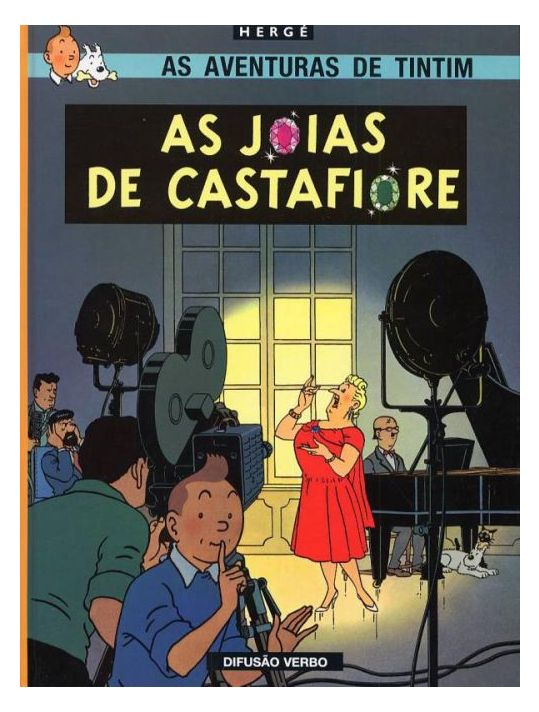 as aventuras de Tintim tome 21 - as joias de Castafiore main product photo