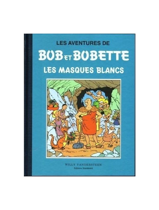 Bob et Bobette (Collection classique bleue) - 7/8 - 7 - Les Masques Blancs (éd. 1997) main product photo