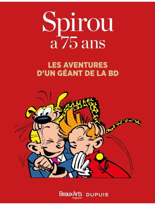 Spirou a 75 ans - les aventures d'un géant de la BD main product photo