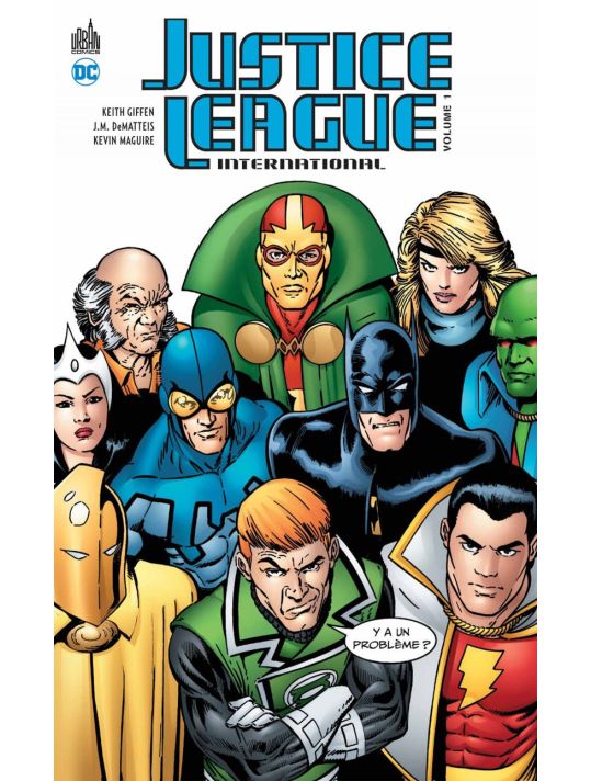 Justice league international tome 1 main product photo