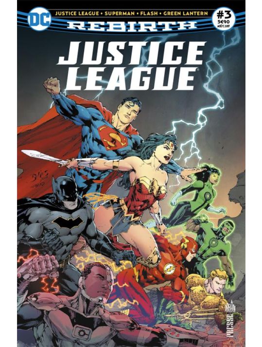 Justice league rebirth tome 3 main product photo