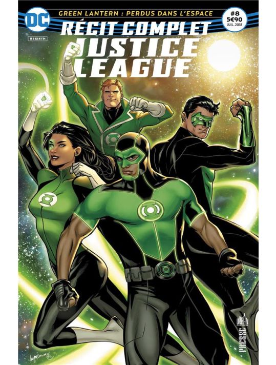 Justice League récit complet tome 8 - Perdus dans l'espace main product photo