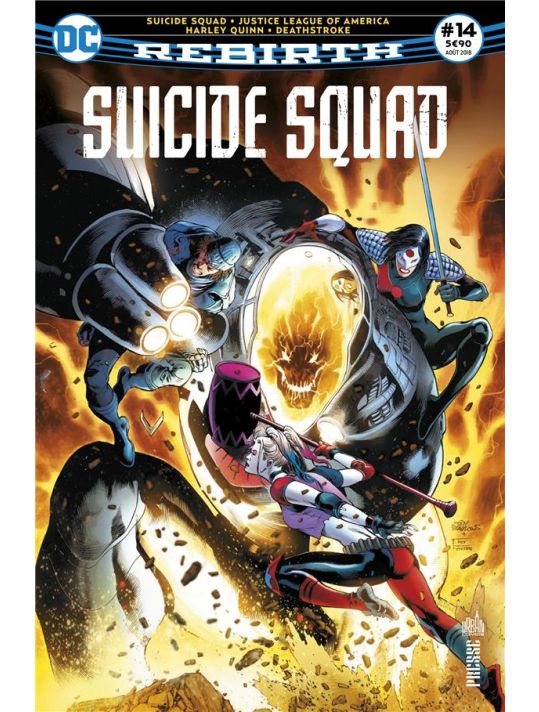 Suicide squad rebirth tome 14 main product photo