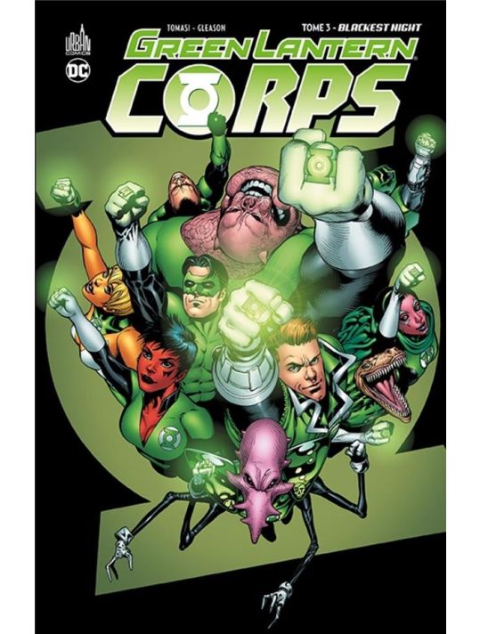 Green Lantern corps tome 3 main product photo