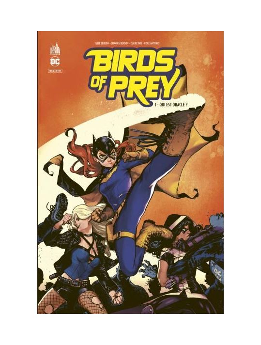 Birds of prey rebirth tome 1 main product photo