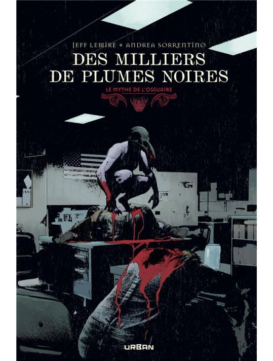 Le mythe de l'ossuaire - Des milliers de plumes noires main product photo