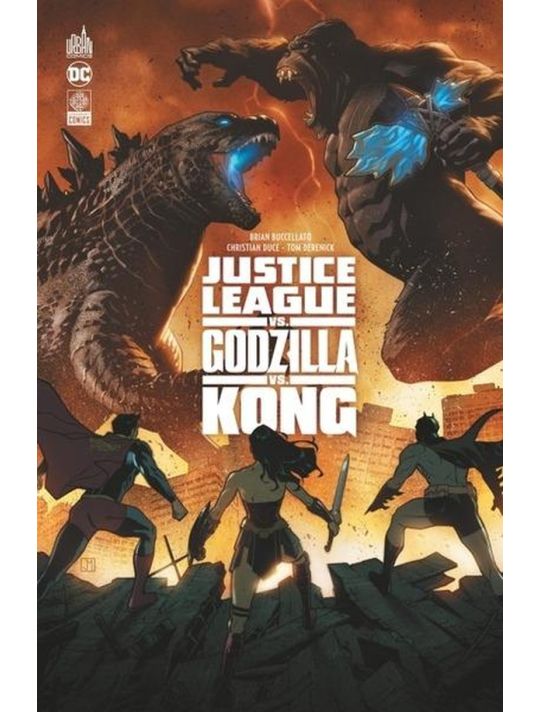 Justice league vs Godzilla vs Kong main product photo