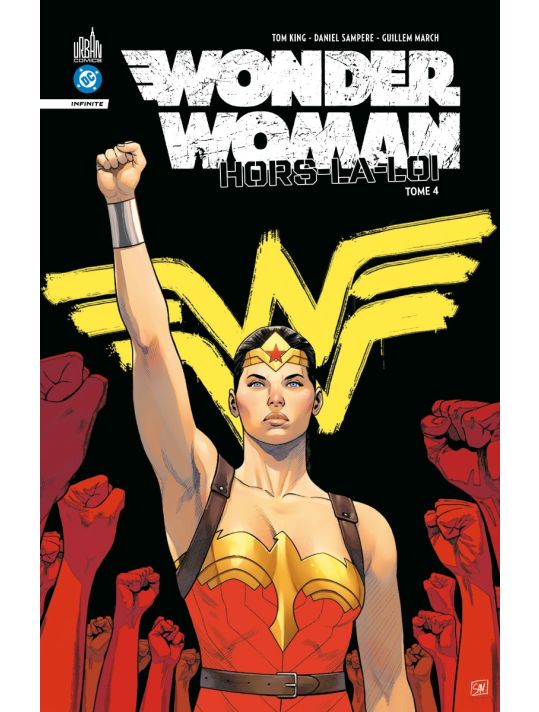 Wonder Woman - hors-la-loi tome 4 main product photo