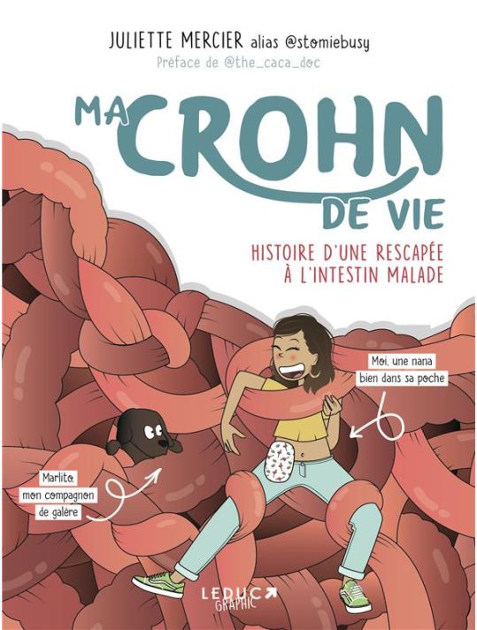 Ma Crohn de vie - Histoire d'une rescapée à l'intestin malade main product photo