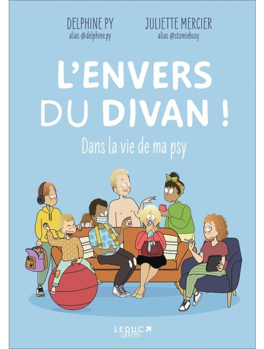L'envers du divan ! Dans la vie de ma psy main product photo