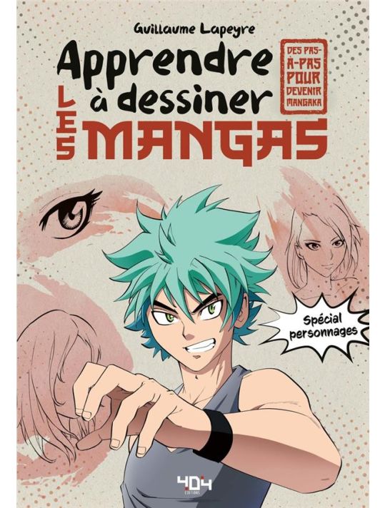 Apprendre à dessiner les mangas - Spécial personnages main product photo