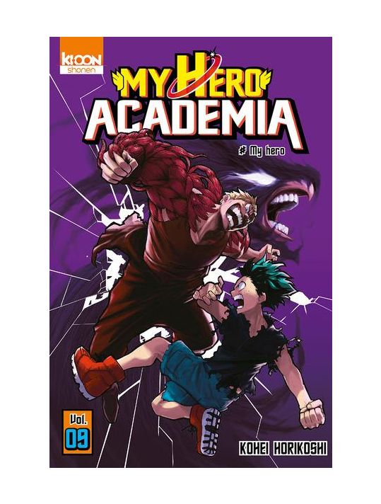 My hero academia tome 9 main product photo