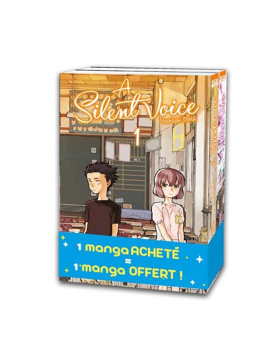 A silent voice - pack découverte tomes 1 et 2 main product photo