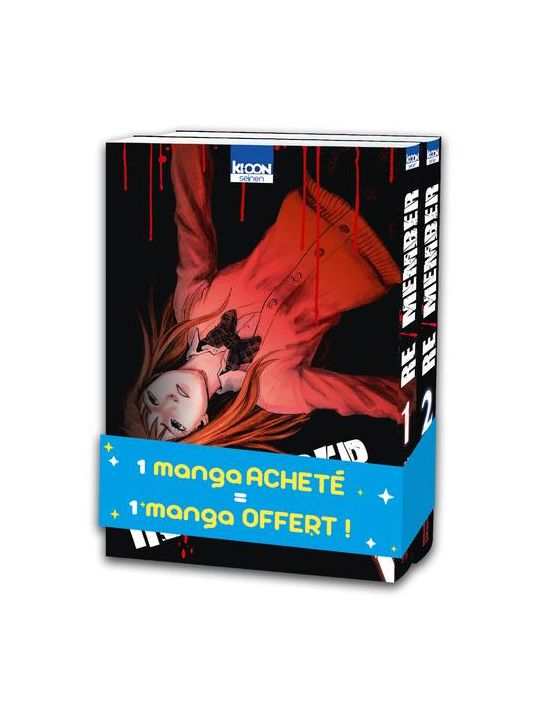 Re/member - pack découverte tomes 1 et 2 main product photo