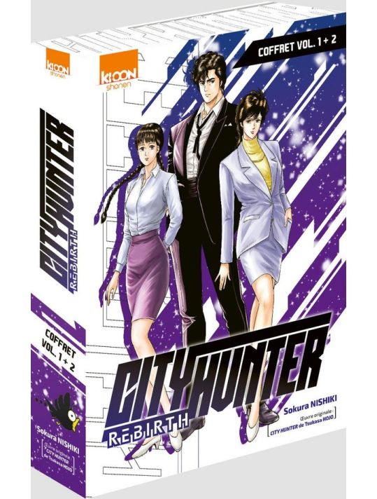 City hunter rebirth - pack tomes 1 et 2 main product photo