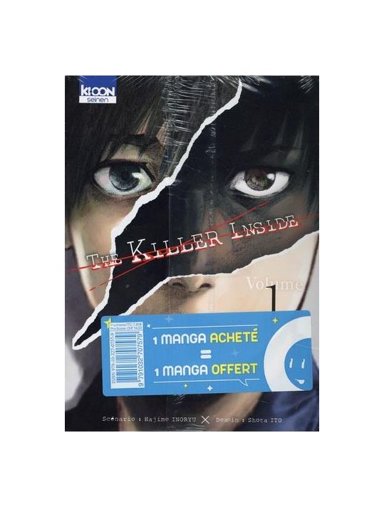 The killer inside - pack tomes 1 et 2 main product photo