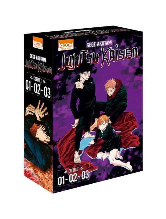 Jujutsu Kaisen - coffret tomes 1 à 3 main product photo