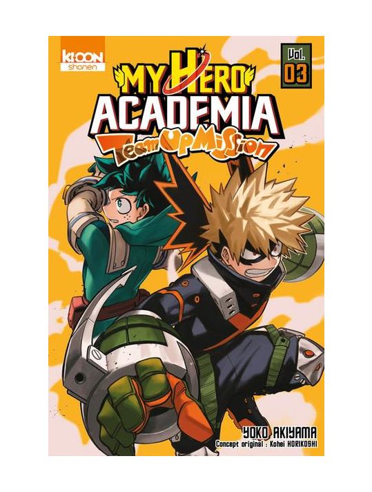My hero academia - team-up mission tome 3 main product photo