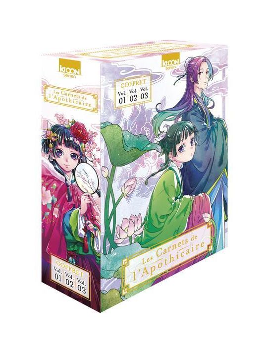 Les carnets de l'apothicaire - coffret tomes 1 à 3 main product photo