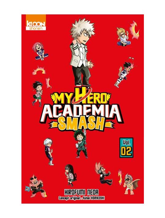 My hero academia smash tome 2 main product photo