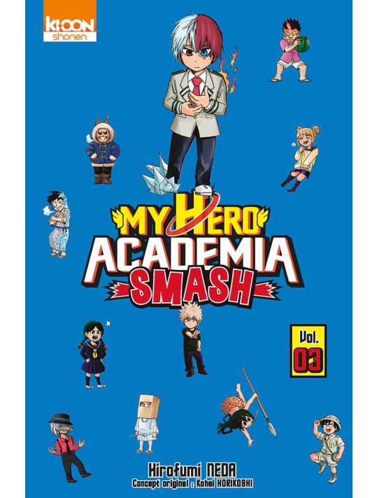 My hero academia smash tome 3 main product photo