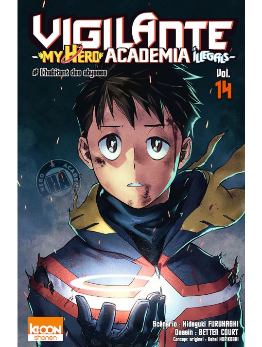 Vigilante - my hero academia illegals tome 14 main product photo