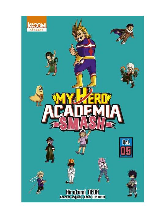 My hero Academia - smash tome 5 main product photo