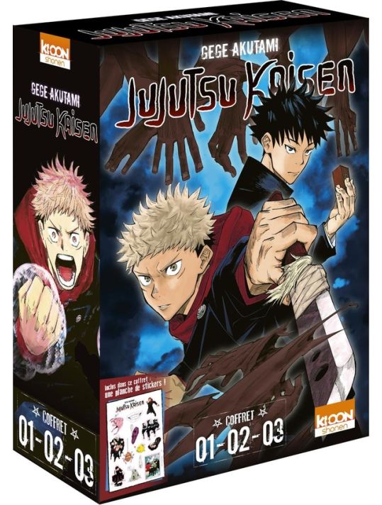 Jujutsu Kaisen - coffret tomes 1 à 3 main product photo