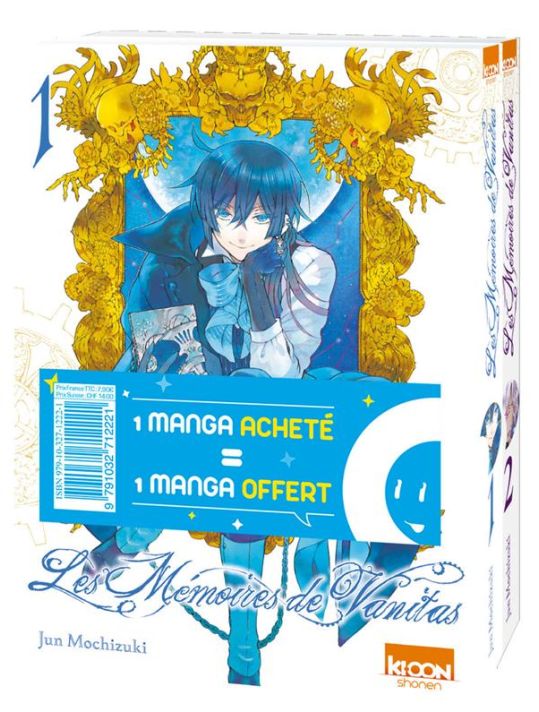 Les mémoires de Vanitas - pack découverte tomes 1 et 2 main product photo
