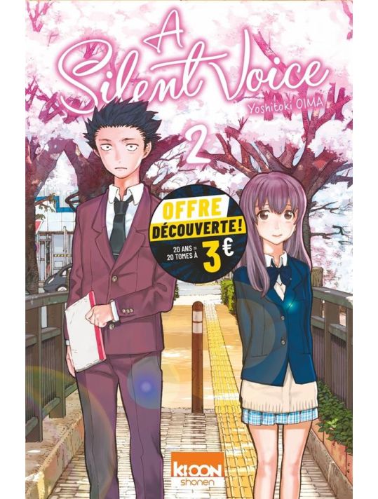 A silent voice tome 2 (petit prix) main product photo