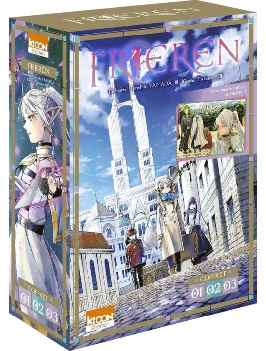 Frieren - coffret tomes 1 à 3 main product photo