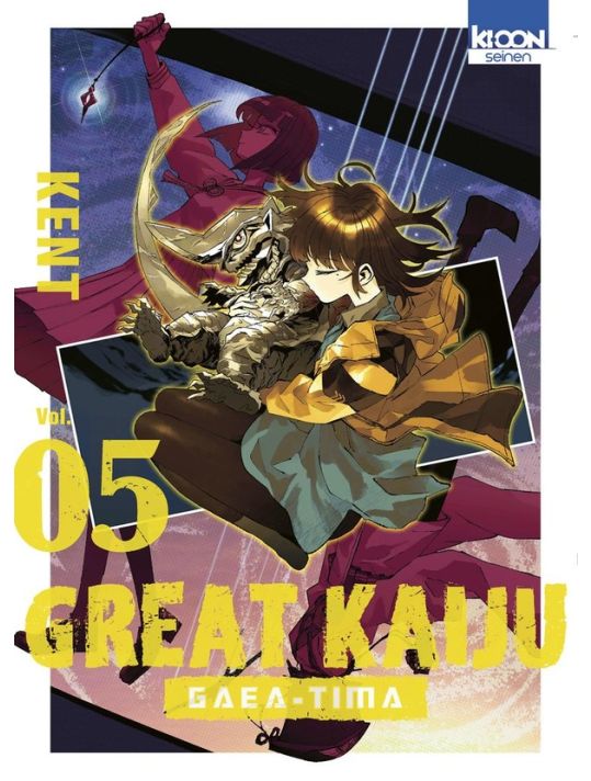 Great Kaiju Gaea-Tima tome 5 main product photo