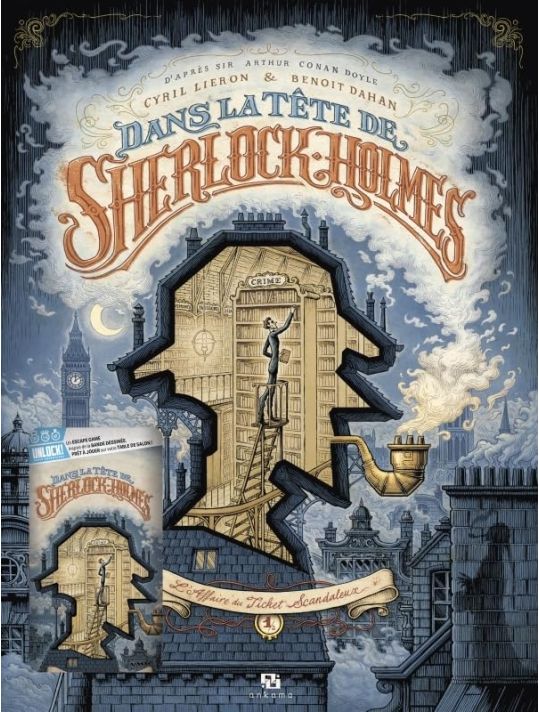 Dans la tête de Sherlock Holmes - fourreau tome 1 + Short adventures main product photo