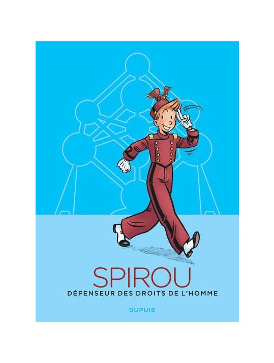 Spirou, défenseur des droits de l'homme - édition atomium main product photo
